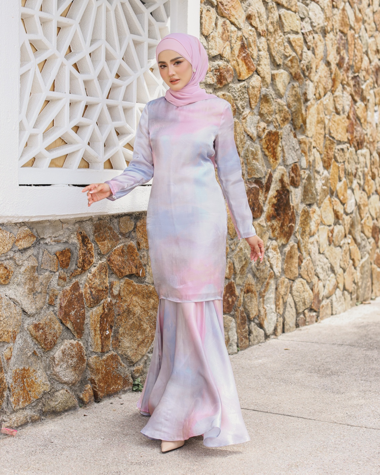 IVY KURUNG - DUSTY BLUE